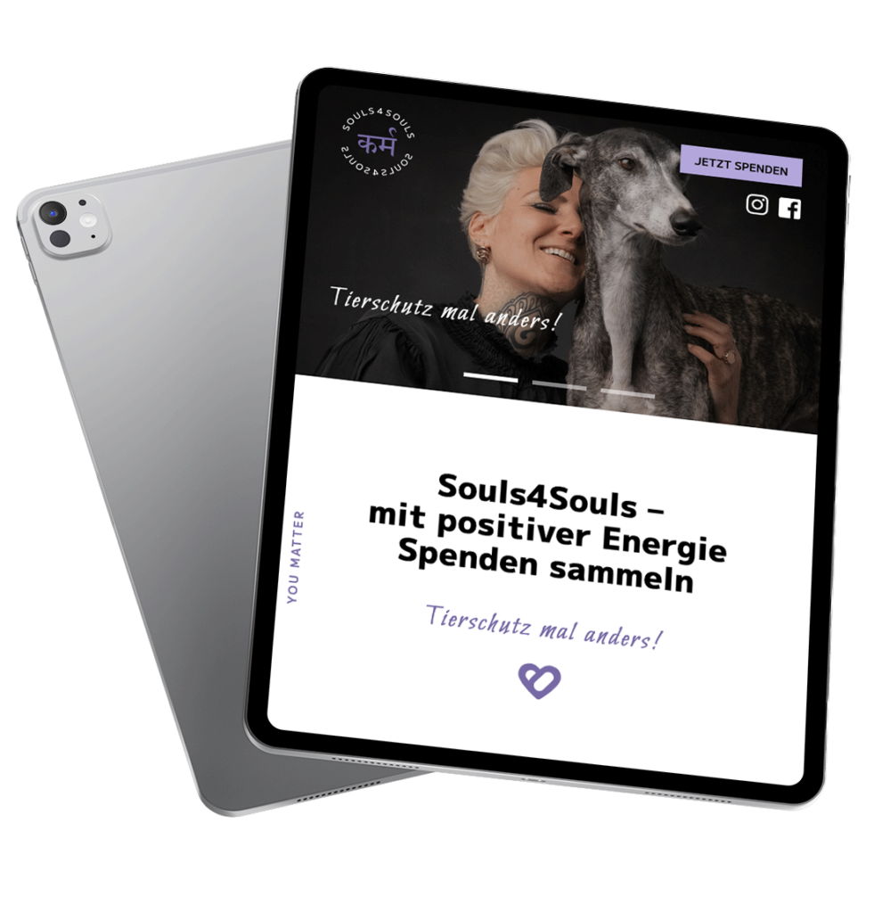 webdesign-hamburg souls4souls iPad